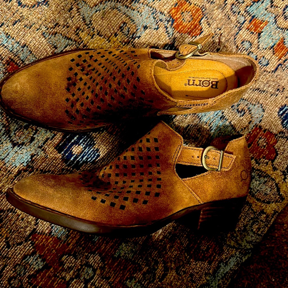 Born brand new brown shoes, never worn